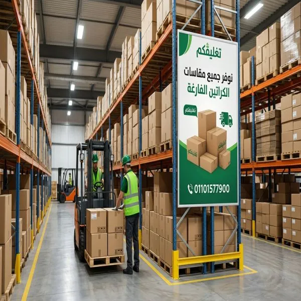 أماكن بيع كراتين فارغة بالمقطم