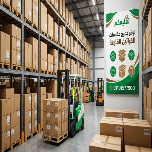 أماكن بيع كراتين فارغة بشيراتون